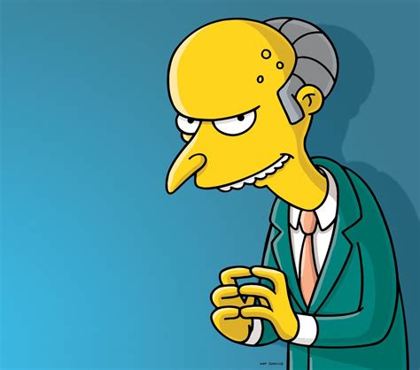 mr burns the simpsons